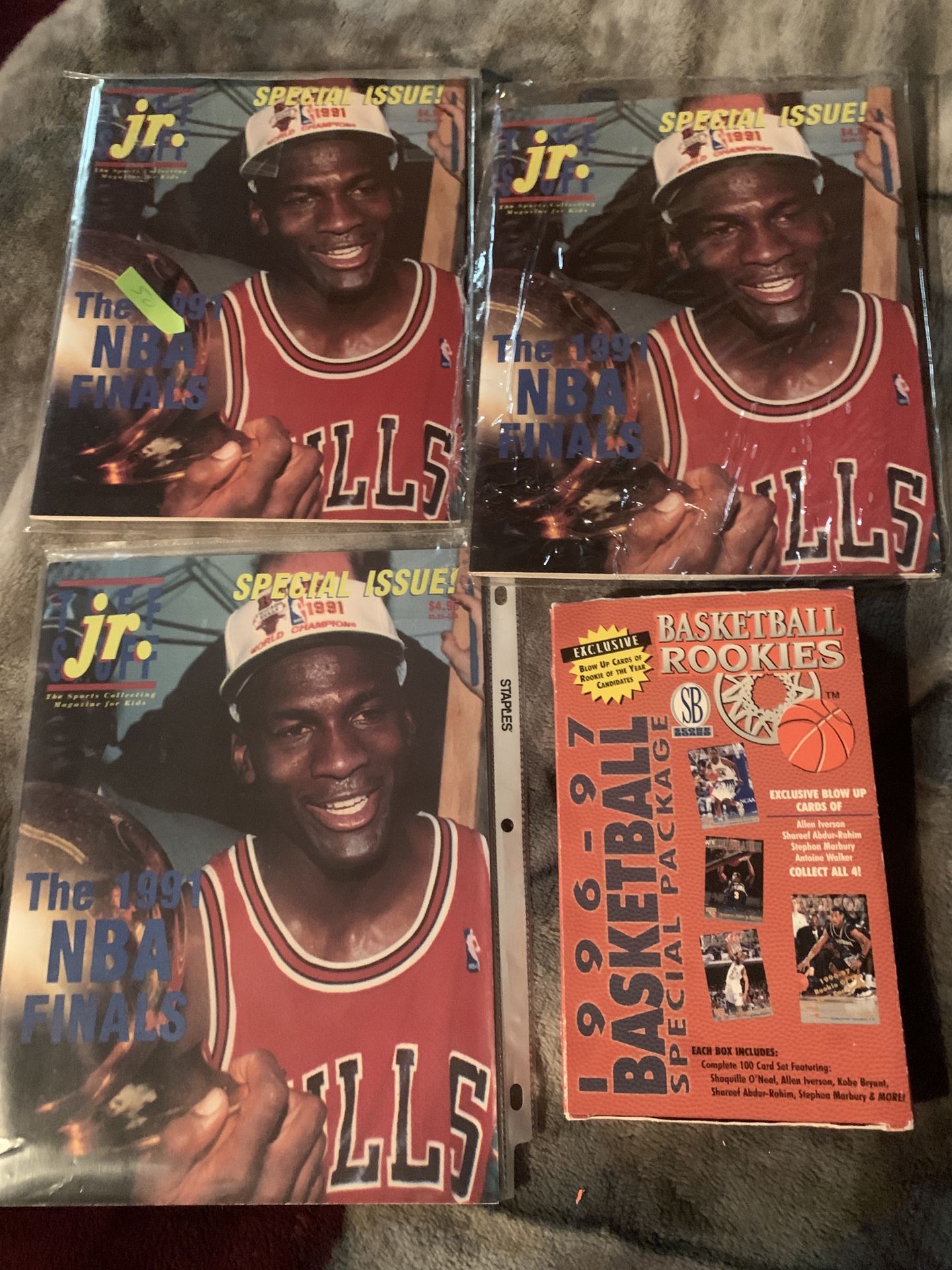 Michael Jordan Magazine And 1996 -97 Collection