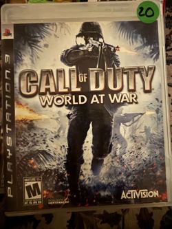 Call Of Duty world war ps3