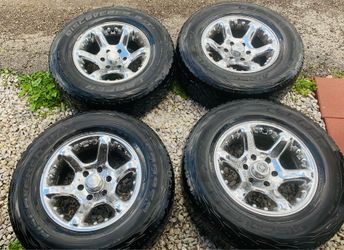 AMERICAN RACING WHEELS 17” 6 lugs