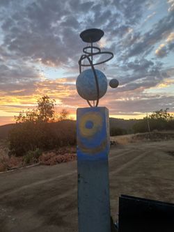 Planetary Marble Sculptures 8ft