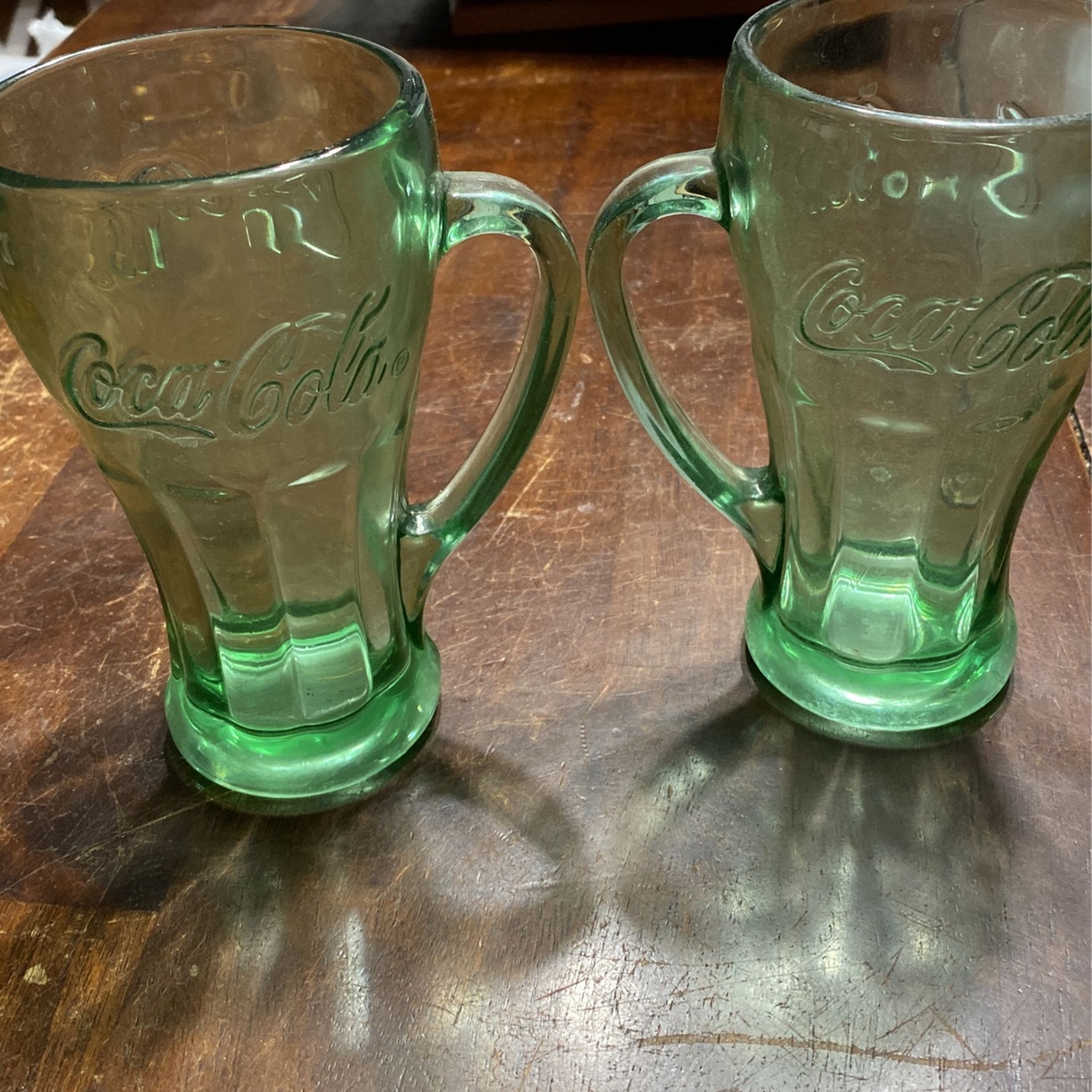 2 Coca Cola Glasses