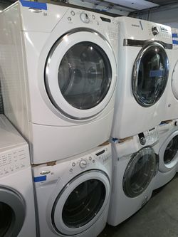 Whirlpool Duet front loading washer and electric dryer set working perfectly