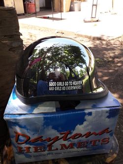 Daytona chrome stealth black hawk size m