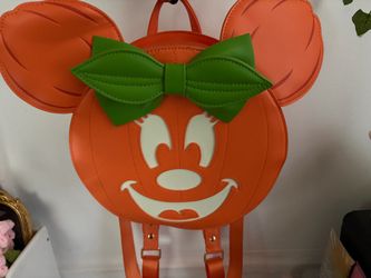 Disney Halloween Pumpkin MinnieMouse LoungFly