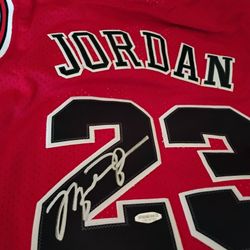 Michael Jordan Signed Autograph Coa Jersey Chicago Bulls Nba