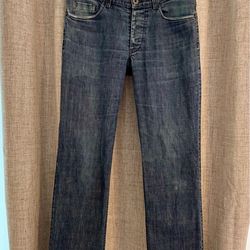 Theory Men’s Straight Blue Jeans