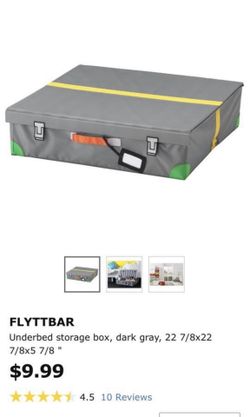 4 Underbed Storage boxes