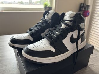 Jordan 1 Retro High Golf Shoes Black White Panda