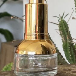 30ml Empty Glass Bottle With Push Style Dropper