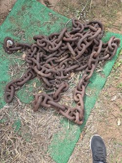 Heavy Duty Steel Chain with Hardware