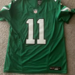 AJ Brown Kelly Green Jersey 
