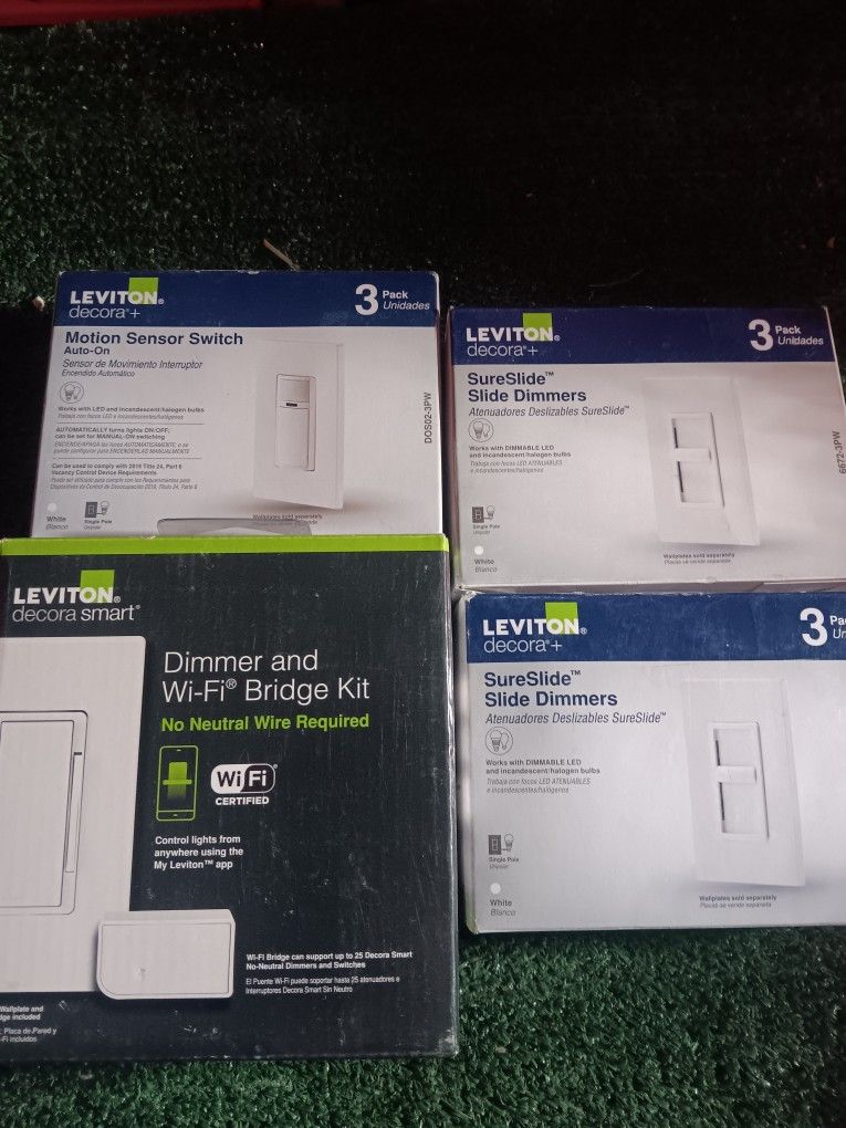 Lights Leviton Dimmers And Switch WiFi Bridge Kit