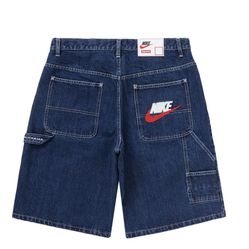 Supreme X Nike Denim Shorts 