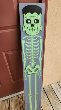 Halloween Porch Leaner