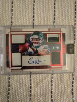 Garrett Wilsin quad patch auto /15