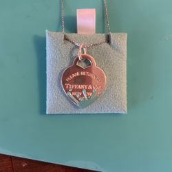 Authentic Tiffany Charm For A Necklace 