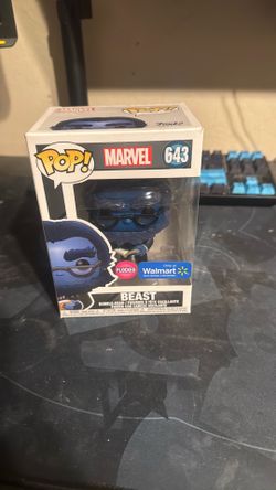 BEAST (FLOCKED) - MARVEL X-MEN 2020 FUNKO POP #643 FIGURE