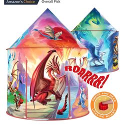 Kids Play Tents - Dinosaurs And Unicorns