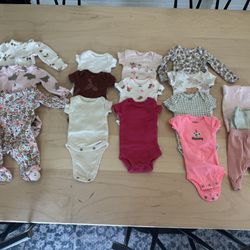 Preemie girl Clothes Lot (premie)