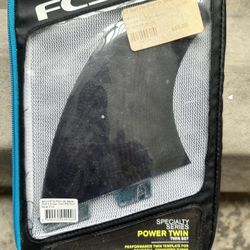 FCSII Power Twin Surfboard Fins