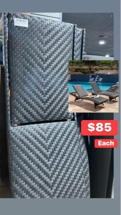 ☀️ Outdoor Wicker Chaise Lounge Chairs – Resort Style Comfort ☀️