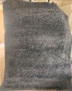 Gray Area Rug Modern/Fluffy/Soft