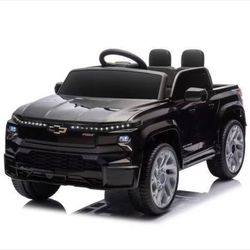24V Licensed Chevrolet Black  Ride On Car 