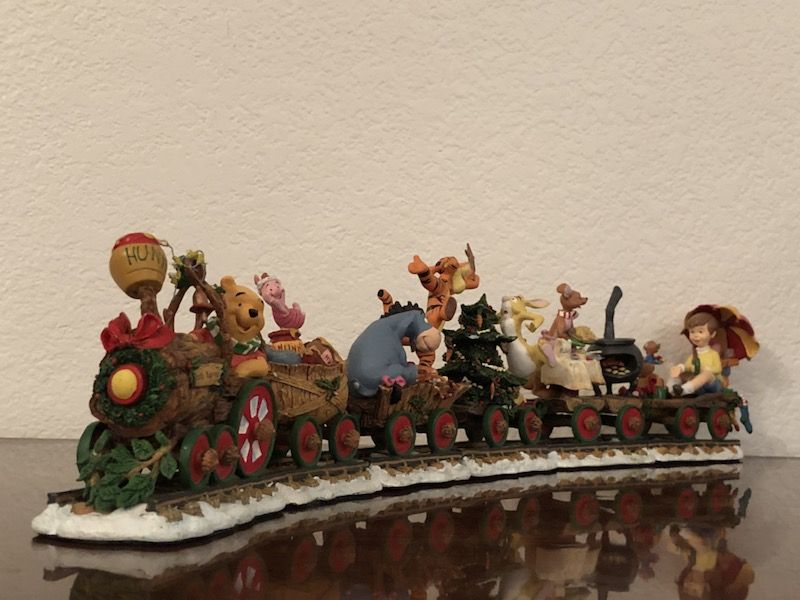 Danbury Mint Winnie the Pooh Christmas Train