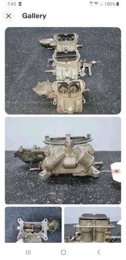 1970 Dodge 440 Six Pack Carburetors