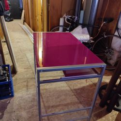 Mainstays Versatile Modern  Glass-Top Desk
