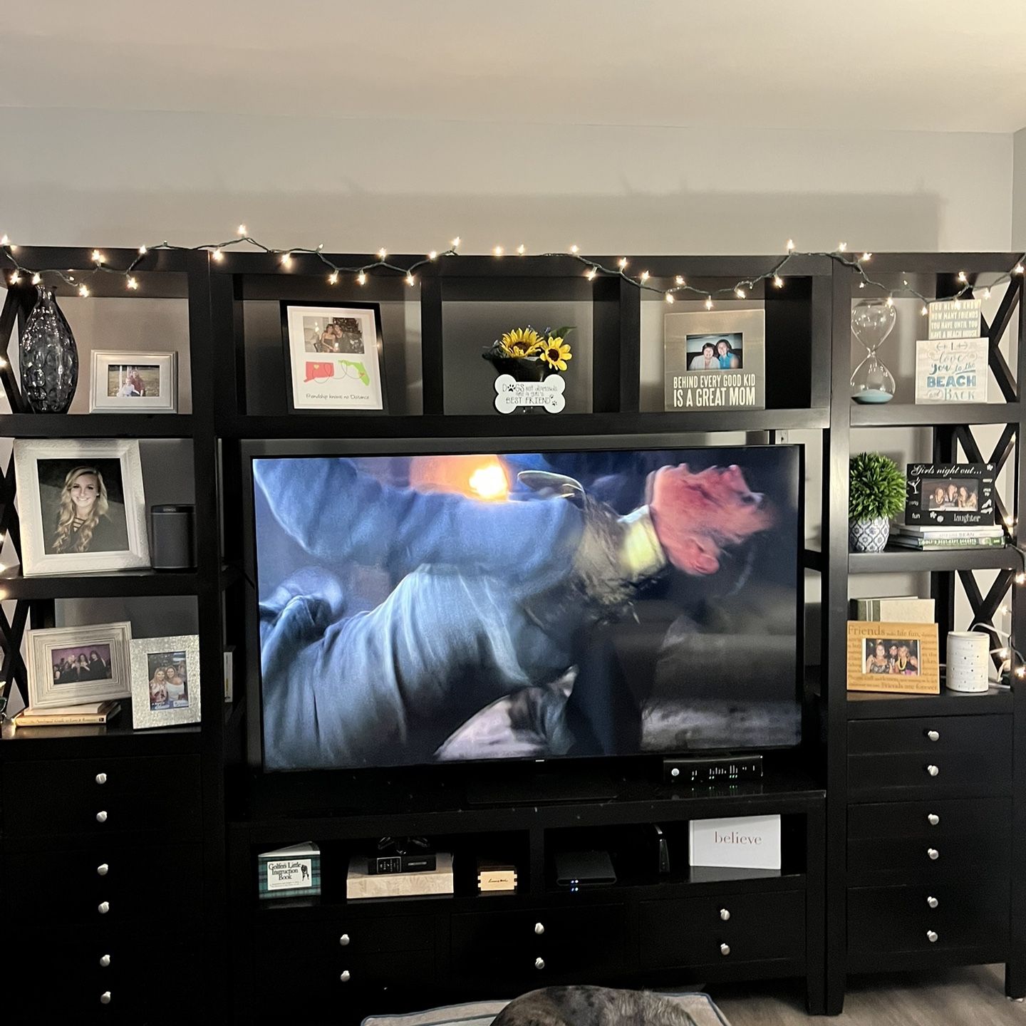 Black  Entertainment Center 