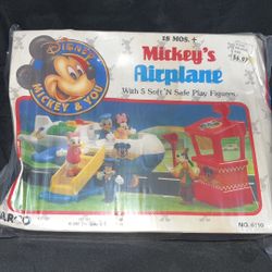 Vintage Disney Airplane Set