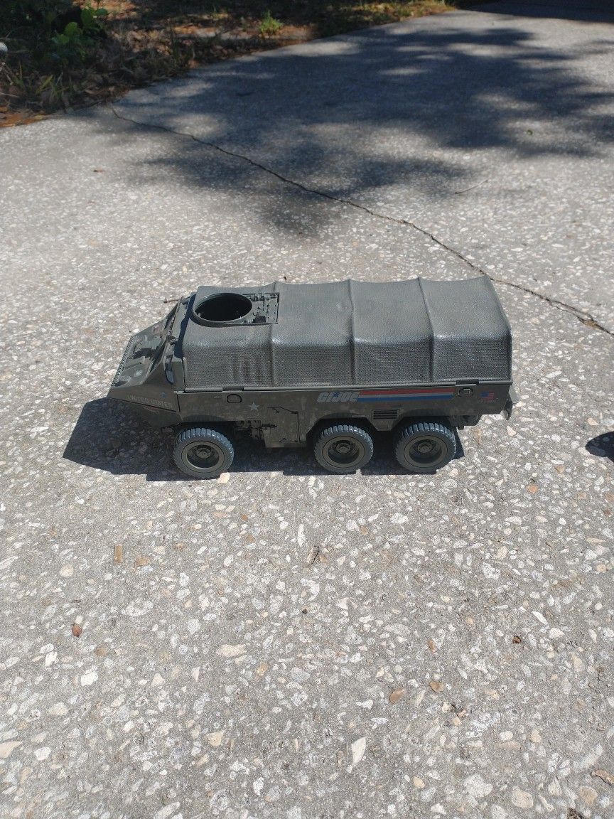 1983 G.I. Joe Amphibious Personnel Carrier (APC) toy by Hasbro.