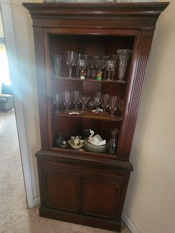 Corner China Cabinet