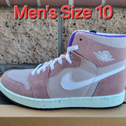 Jordan 1 High Zoom Air CMFT "Fossil Stone" Shoes Men's Size 10