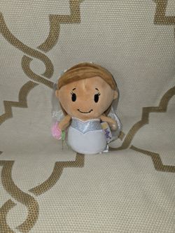 Hallmark Itty Bittys Bride Plush Wedding Party Stuffed Toy 5" H
