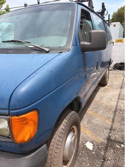 Ford E350 cargo van