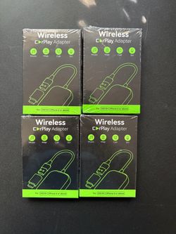 Wireless CarPlay Adapter-(Brand New)