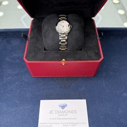 Watch Lady Cartier Ballon 2 Tone 