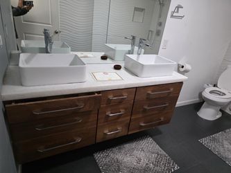 Cabinets with sinks