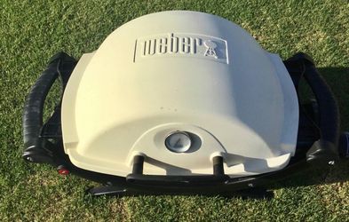 WEBER Q 120 PORTABLE GAS BBQ GRILL