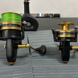 🐠 Lot of 2 Penn Reels, 950 SSm & 750 SSm, In Great Condition 🔥 