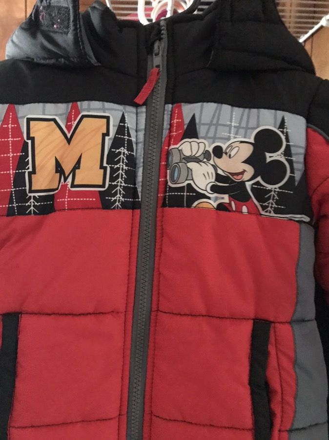 Toddler Mickey Mouse winter jacket