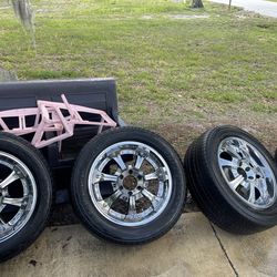 Rims with Tires-Used