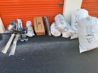 ✳️✳️✳️New Quietflex R6.0 Insulated Flexible Air Duct Lot & Sheet Metal Fittings