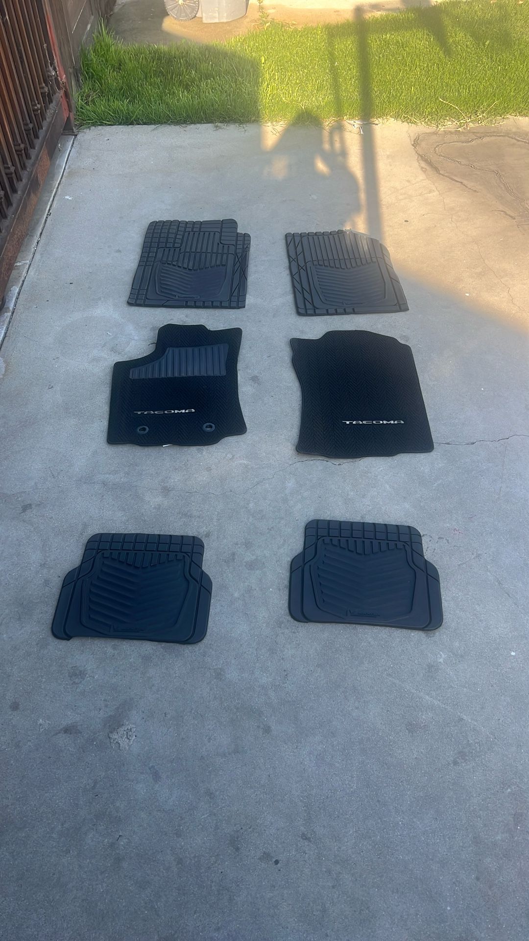 Tacoma front mats with michelin rubber mats