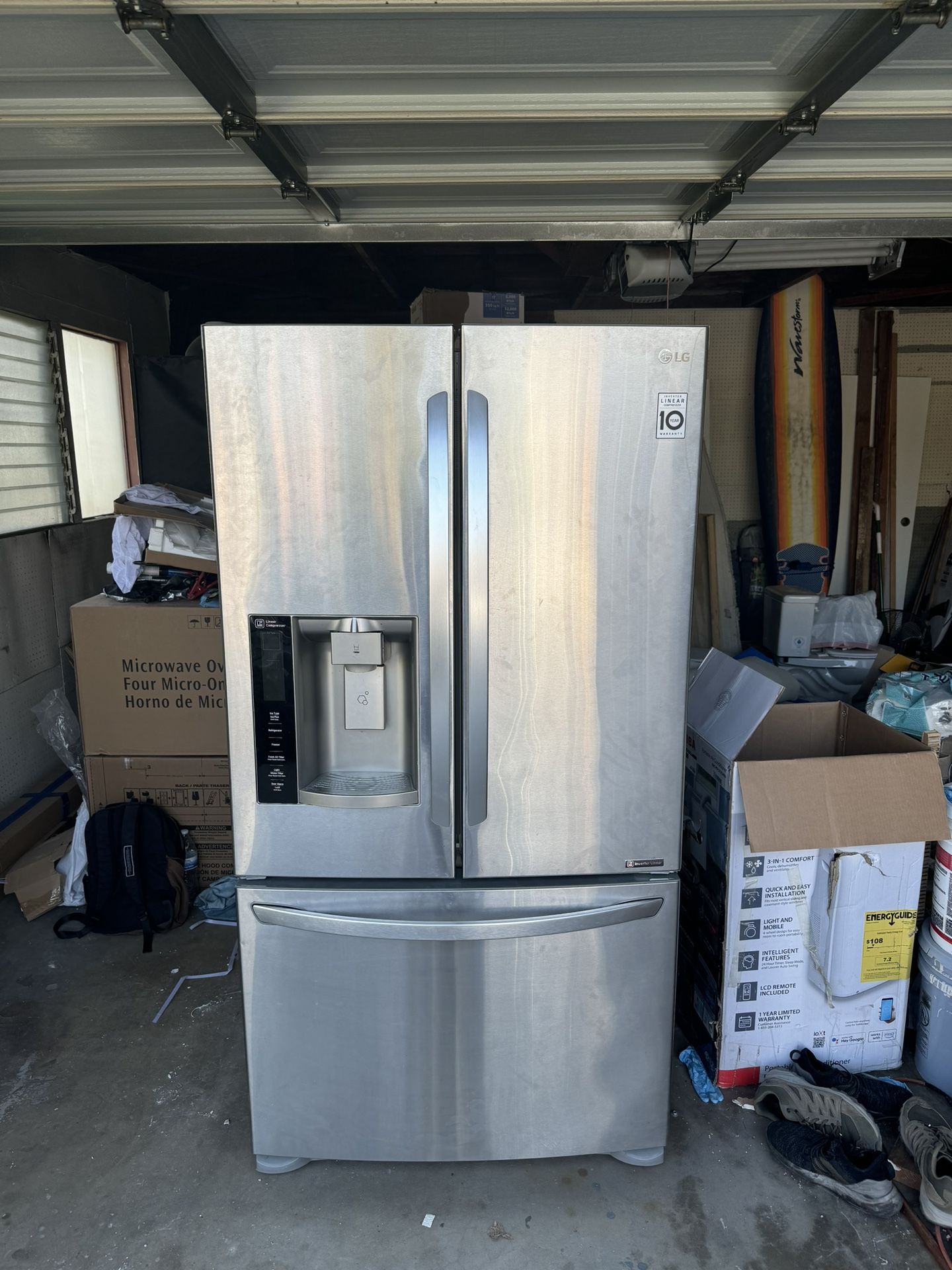 LG Refrigerator Fridge Compressor Doesn’t Work For Parts Only