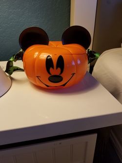 Mickey Disney Halloween candy popcorn bucket