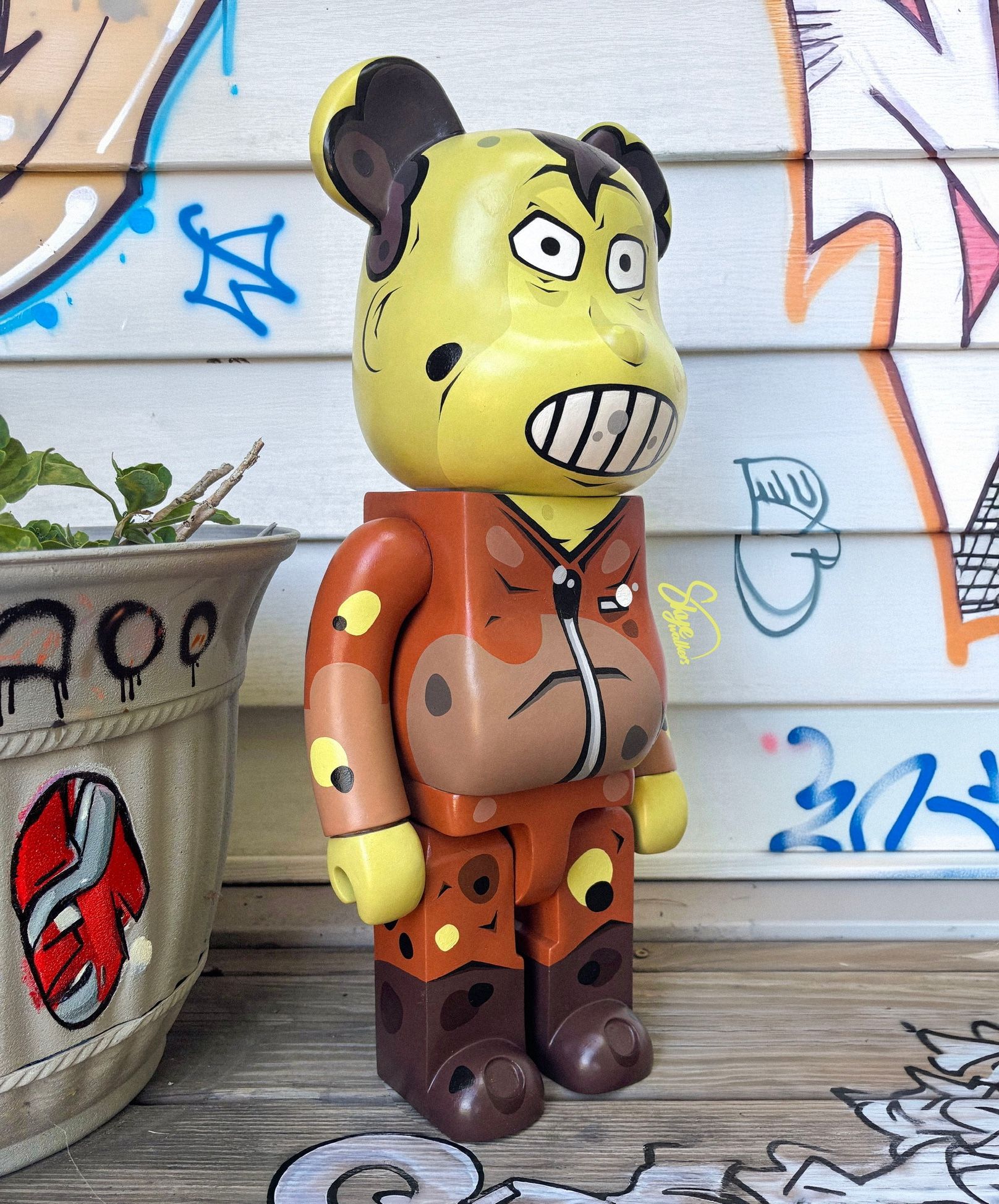 Sideshow Bob Bearbrick 28cm Custom Figure