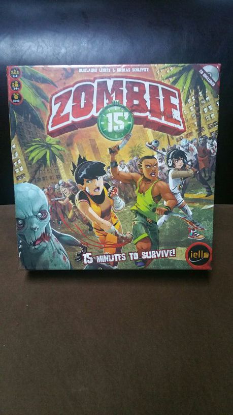 Zombie 15' Board Game
